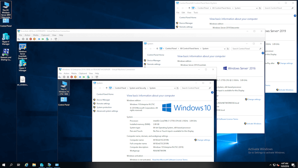 Walkthrough instalaci n windows server 2019