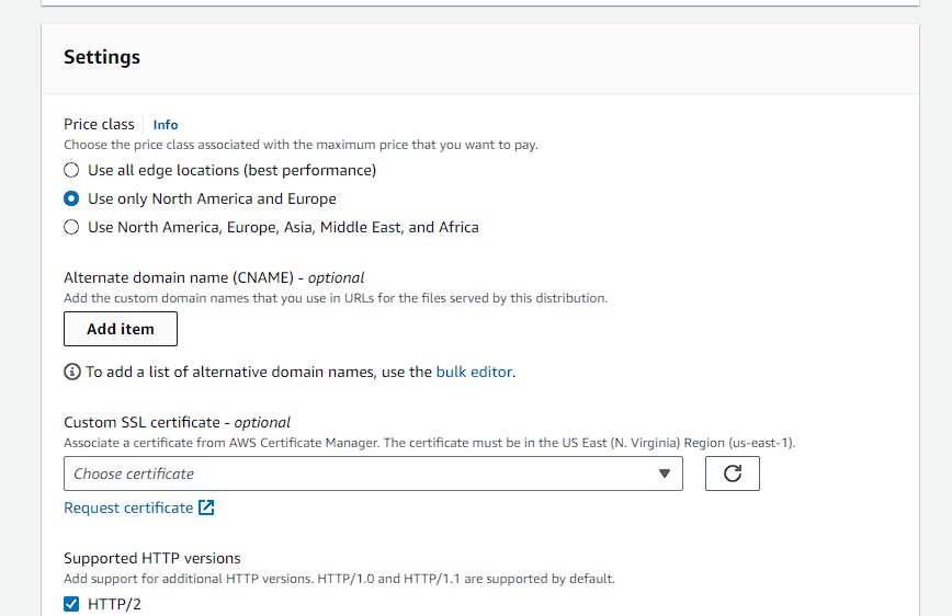 How to host a static website using AWS S3 and CloudFront - Part 1.