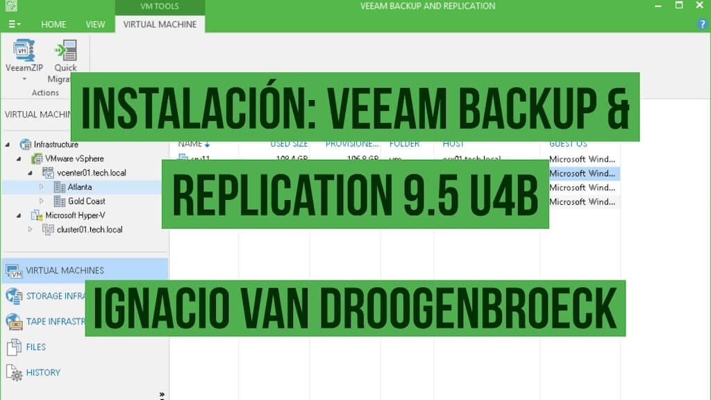 Cómo Instalar Veeam Backup & Replication 9.5 U4b